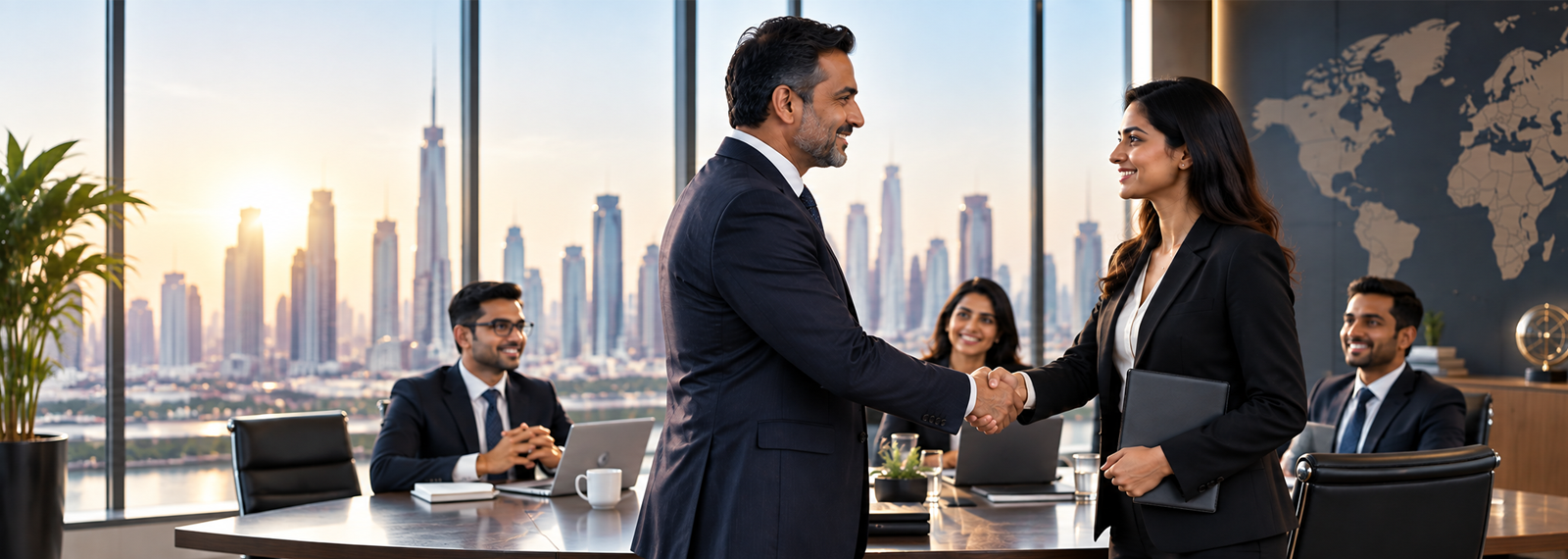 Boardroom Executive Strategy Meeting